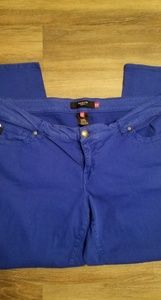 Torrid blue skinny jeans